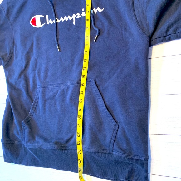 Champion Blue Hoodie Sweatshirt - Picture 5 of 5